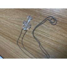 크롬하츠 아오야마 20주년 실리콘 목걸이 클리어